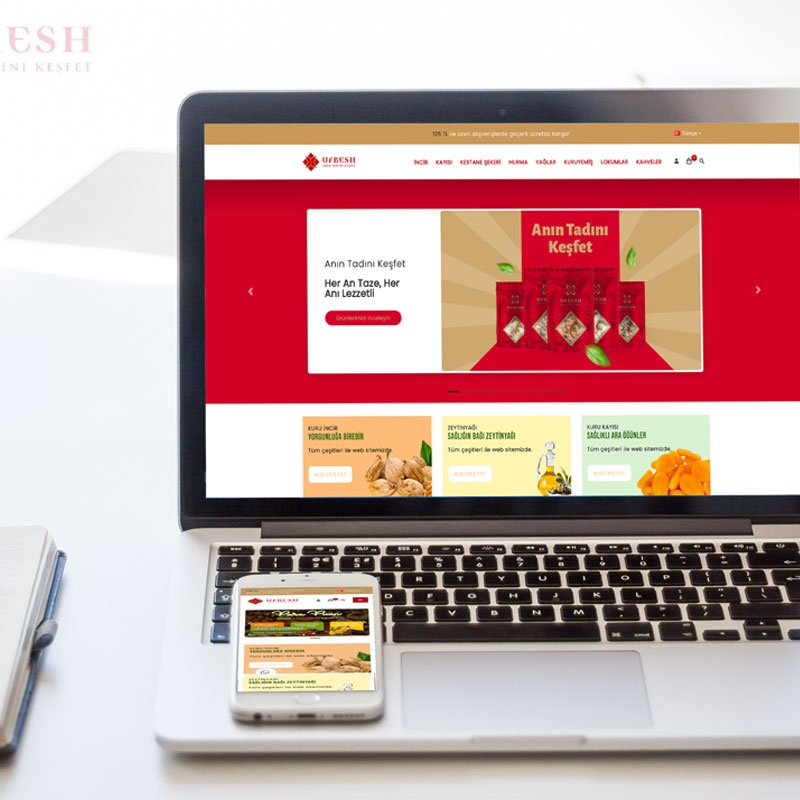 UFresh E-Ticaret Web Sitesi