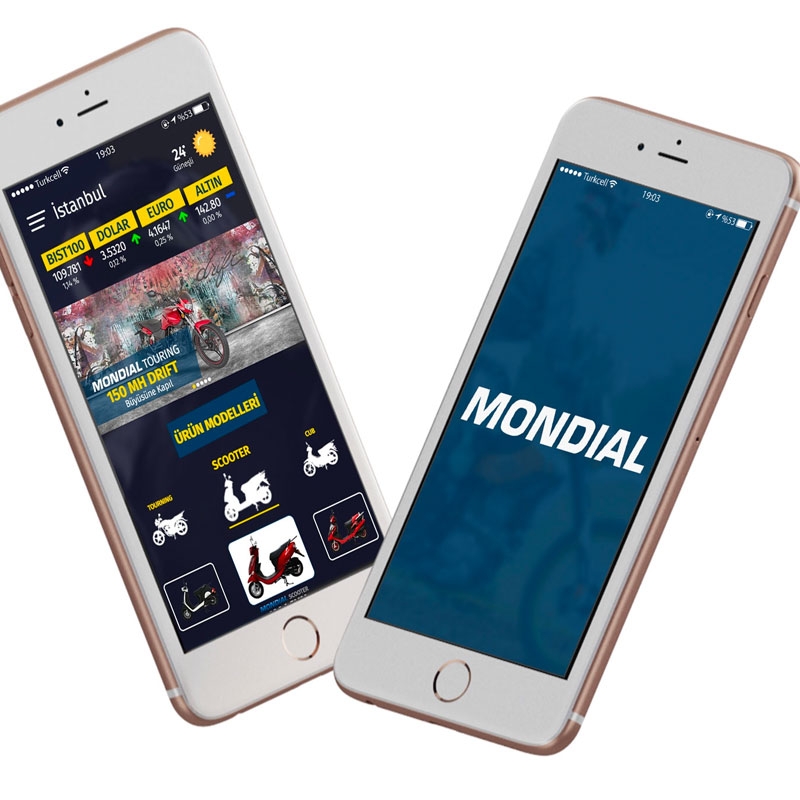 Mondial Motor Mobil Uygulama